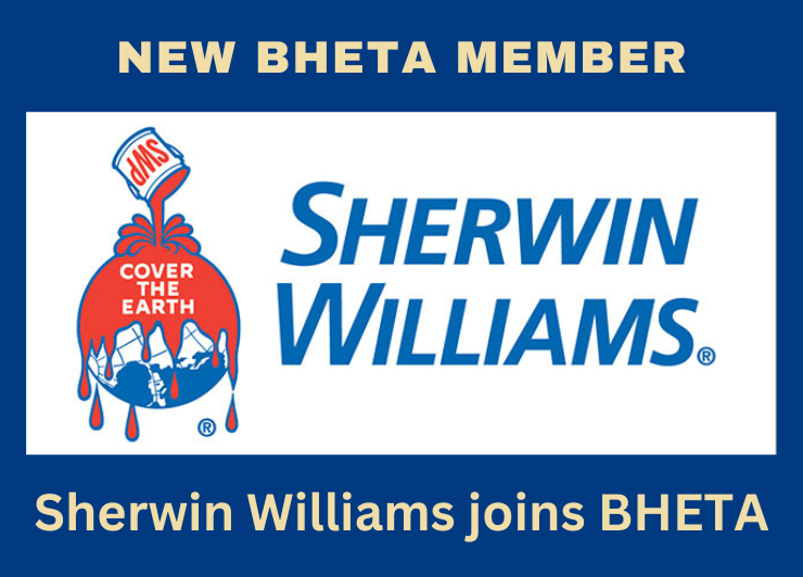 SHERWIN-WILLIAMS JOINS BHETA
