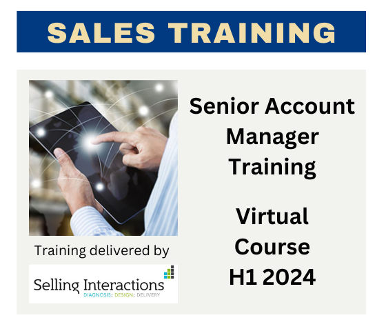 World class sales training for Account Managers