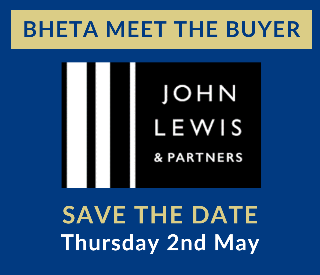 BHETA to run Meet the Buyer event with JLP – Save the Date