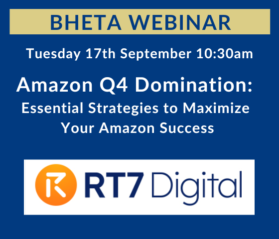 Interested in Maximizing Your Amazon Success? Join our RT7 Webinar