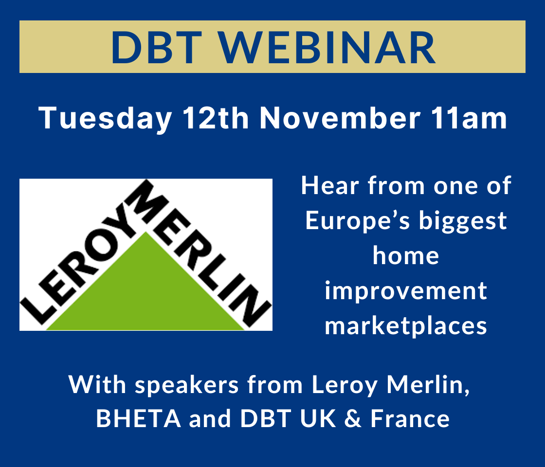 Join Leroy Merlin, BHETA & DBT on 12th November