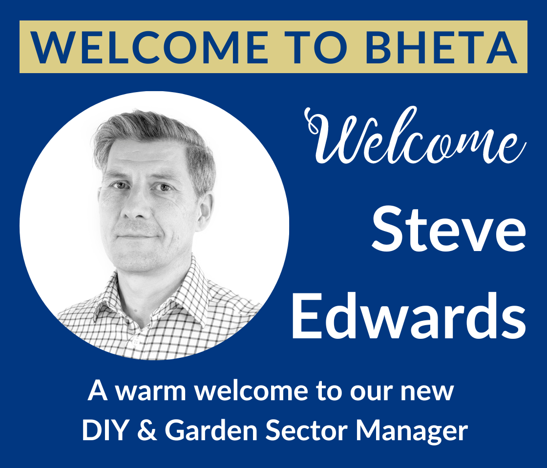 BHETA appoints Steve Edwards Sector Manager for DIY & Garden