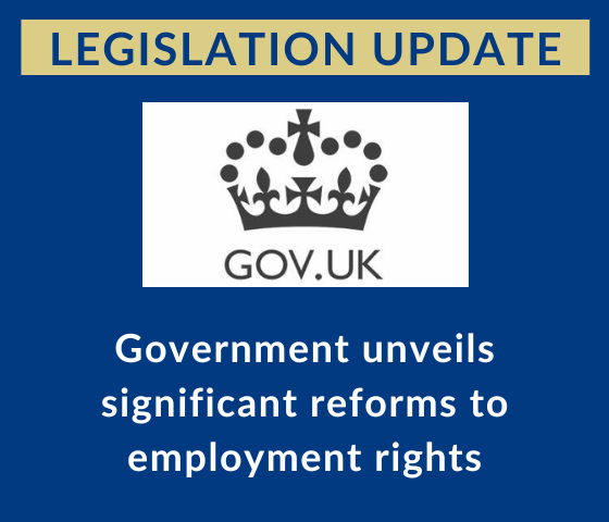 News bulletin:  Employment Rights Bill Published